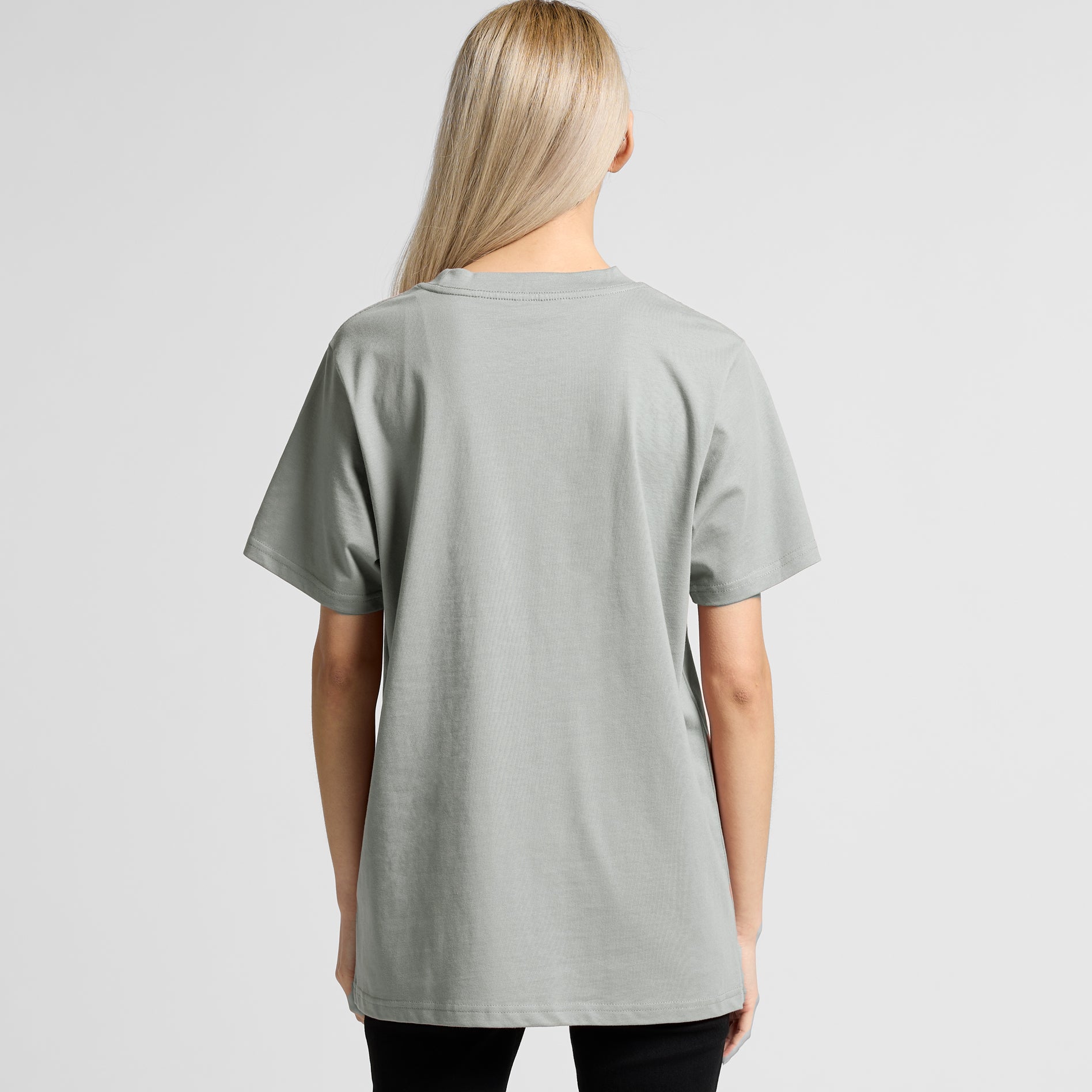 Stamp Tee model back