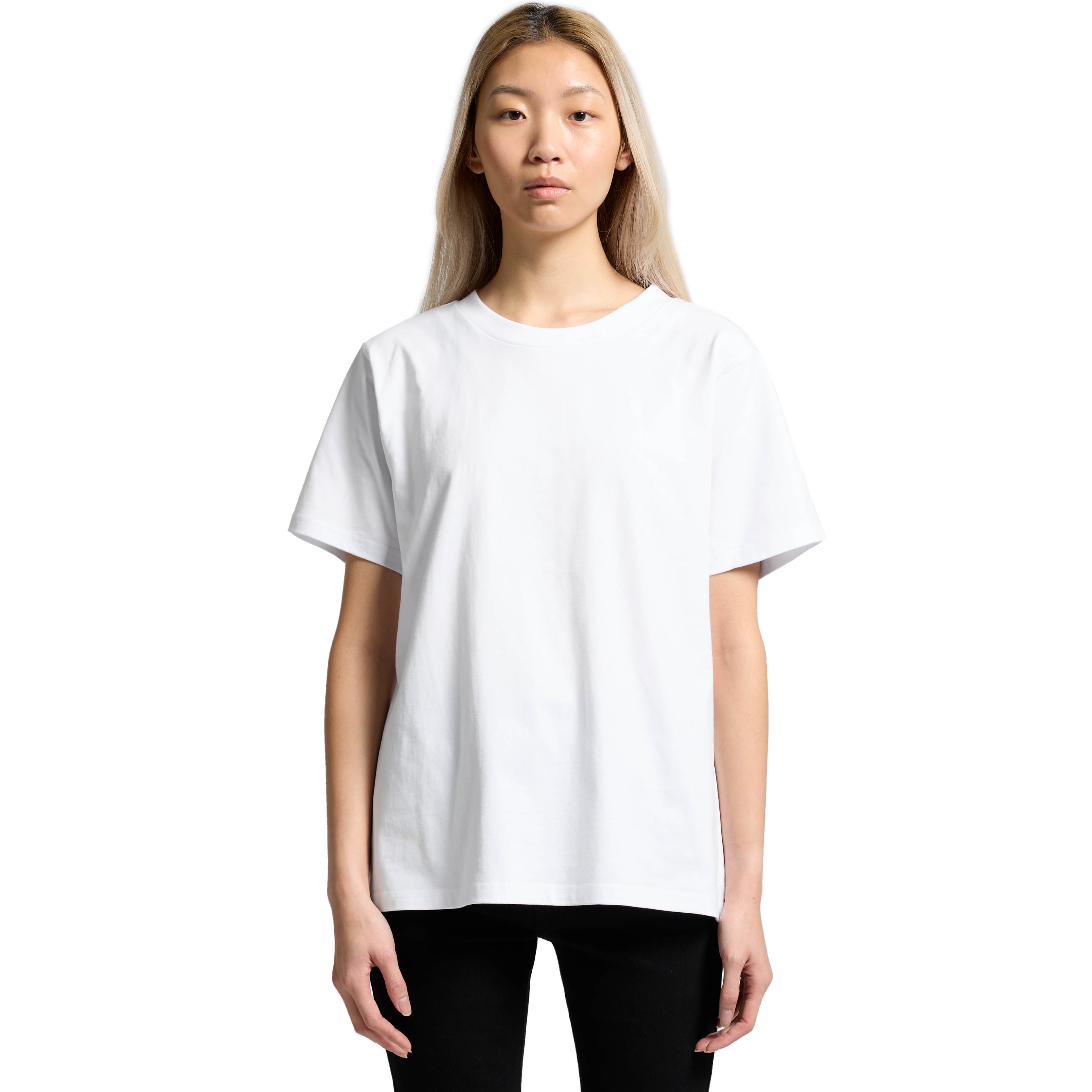 Base Tee model front