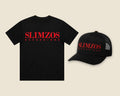 Slimzos Combo / Black Tee + Cap